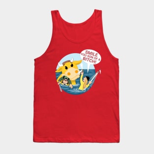 Jay and Silent Bob and Mooby Jaws Tank Top